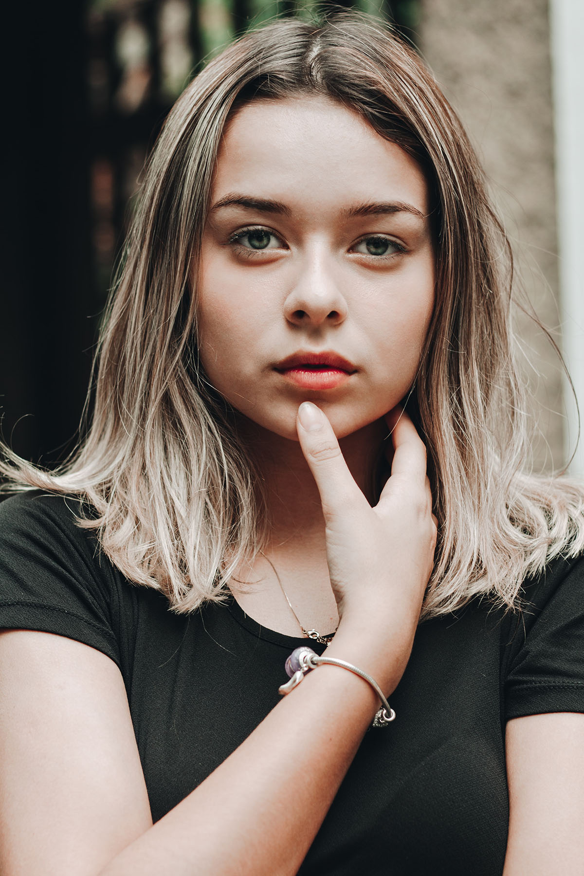 Young woman thinking about her pregnancy options